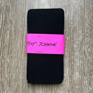 Black Betsey Johnson Tights